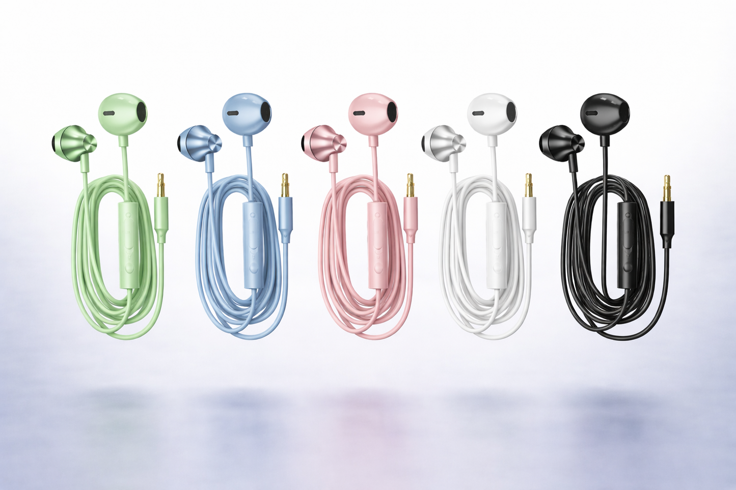 WiredEra Chrome Earbuds — Premium Wired Audio