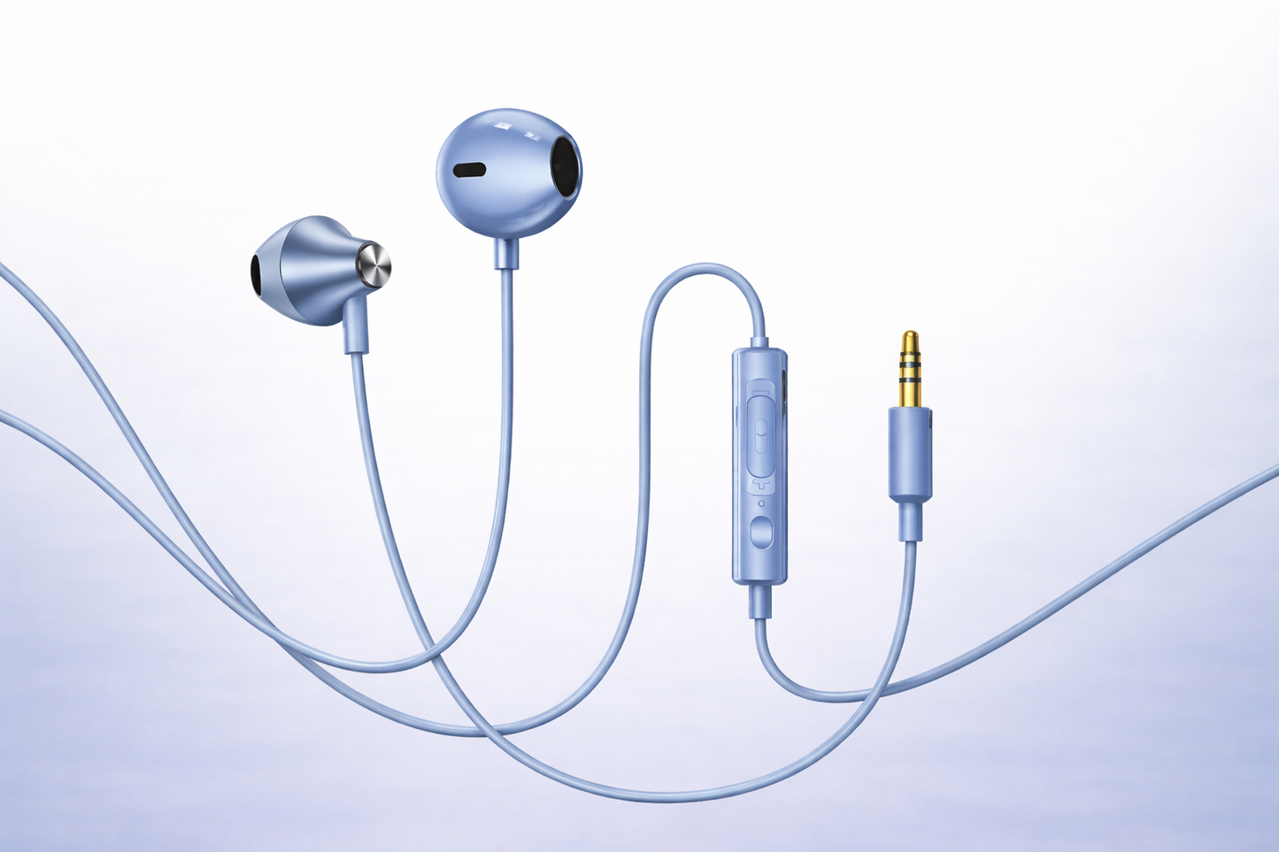 WiredEra Chrome Earbuds — Premium Wired Audio