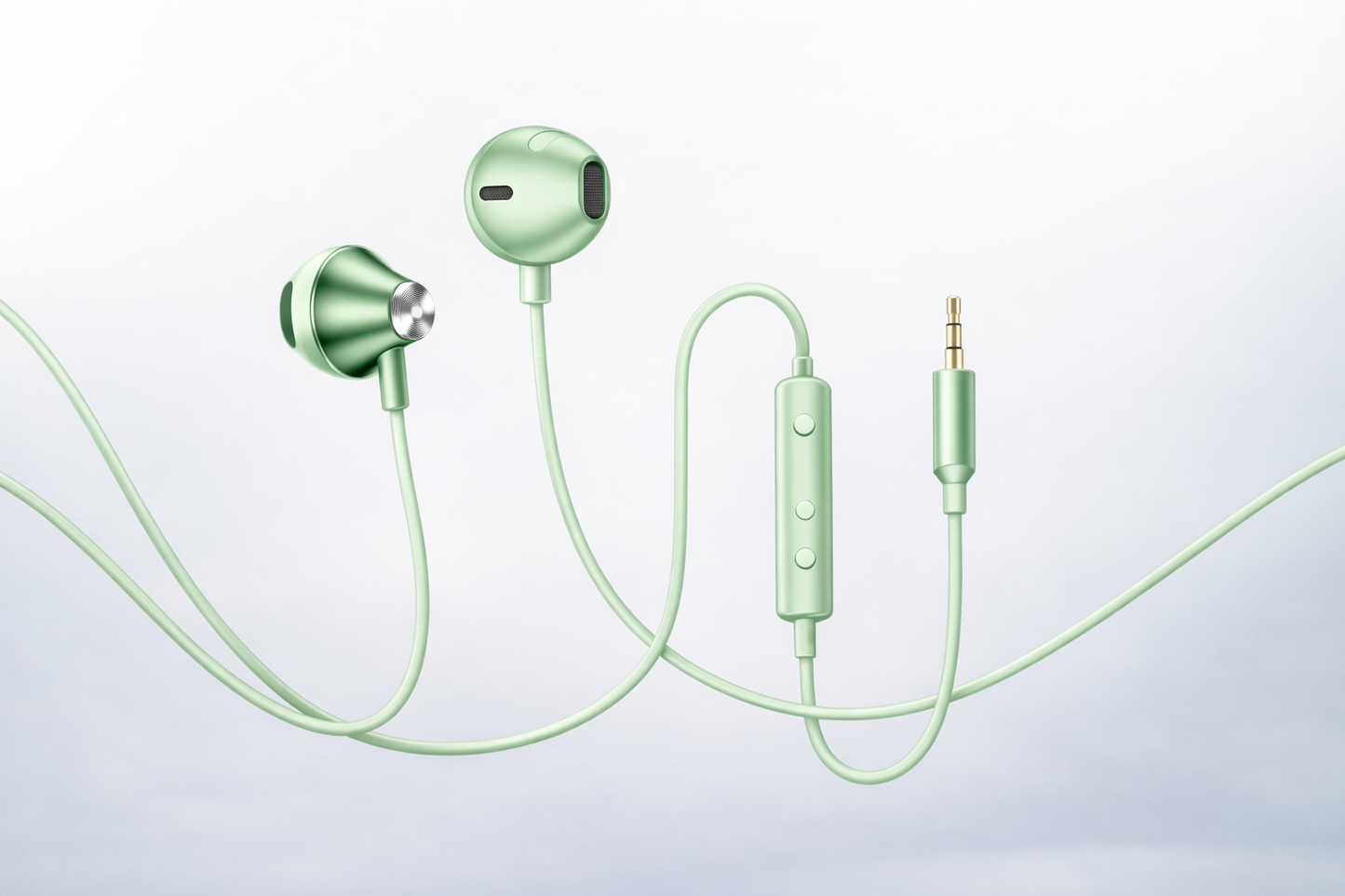 WiredEra Chrome Earbuds — Premium Wired Audio