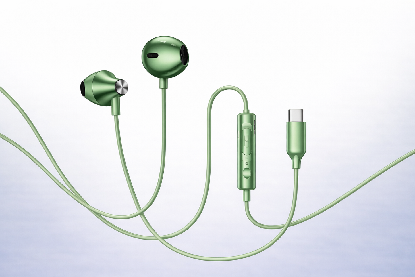 WiredEra Chrome Earbuds — Premium Wired Audio