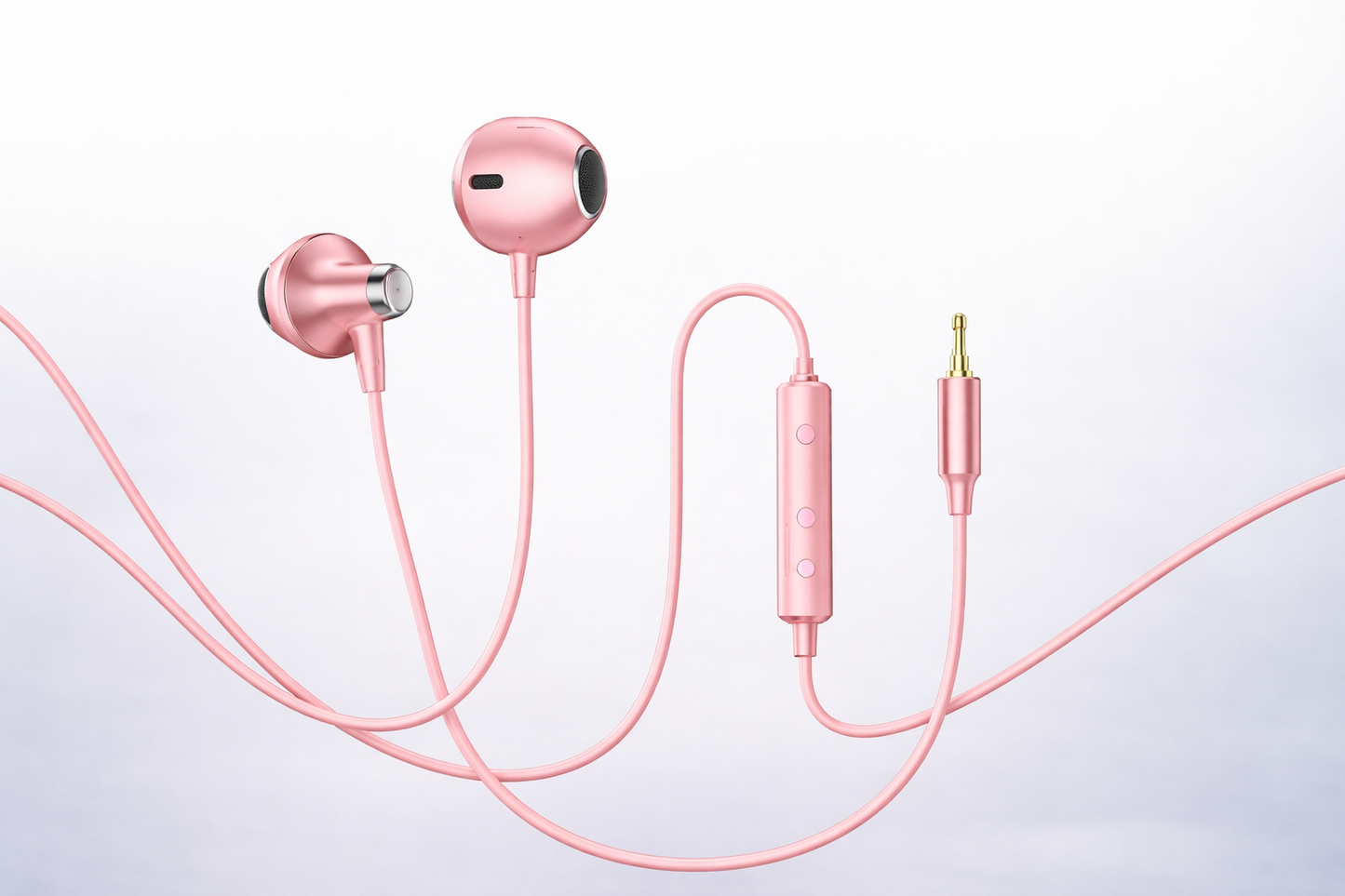 WiredEra Chrome Earbuds — Premium Wired Audio